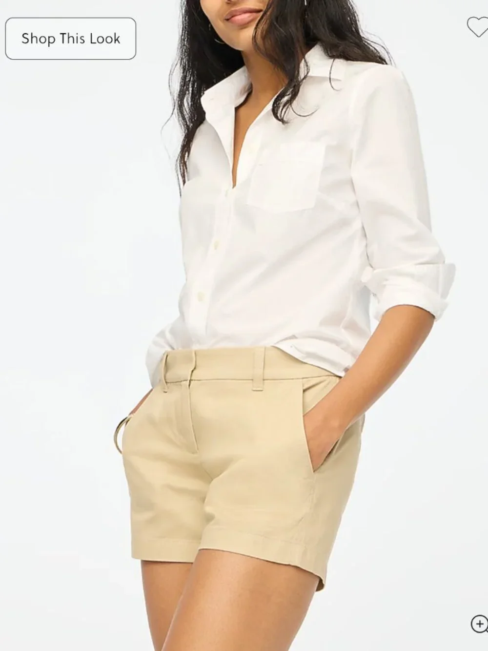 ⭐ J. Crew Khaki Chinos size 4 - Picture 1 of 13